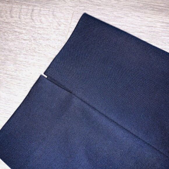 St. John Yellow Label Navy Women’s Pants Stretch Straight Leg Size 10 - Picture 9 of 13